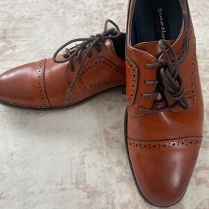 Elegant Kids' Brown Dress Shoes